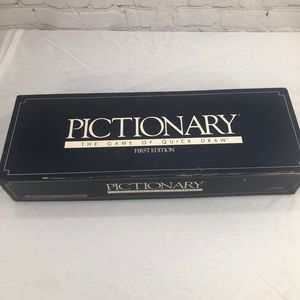 Vintage Pictionary First Edition Complete 1985